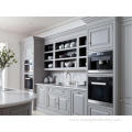 Grey Painting Laminate Classic Shaker Style Kitchen Cabinets